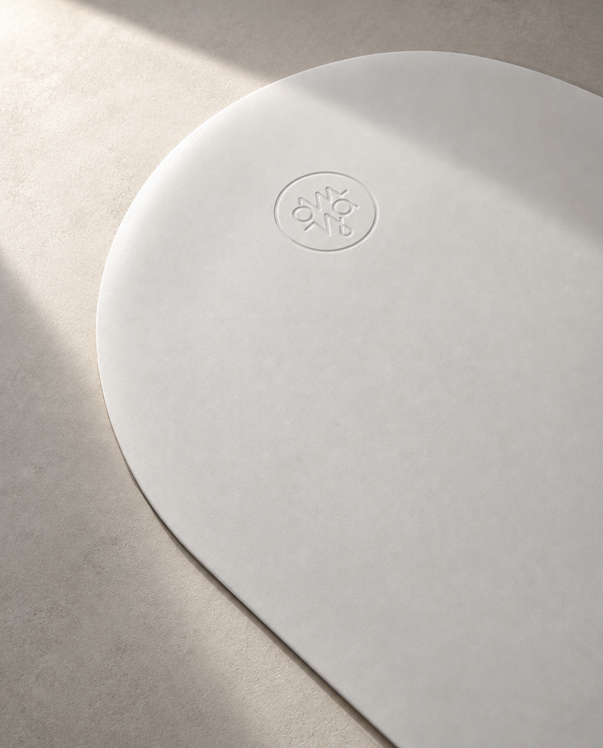Tapis de yoga Oval Advanced Grip - Pearl