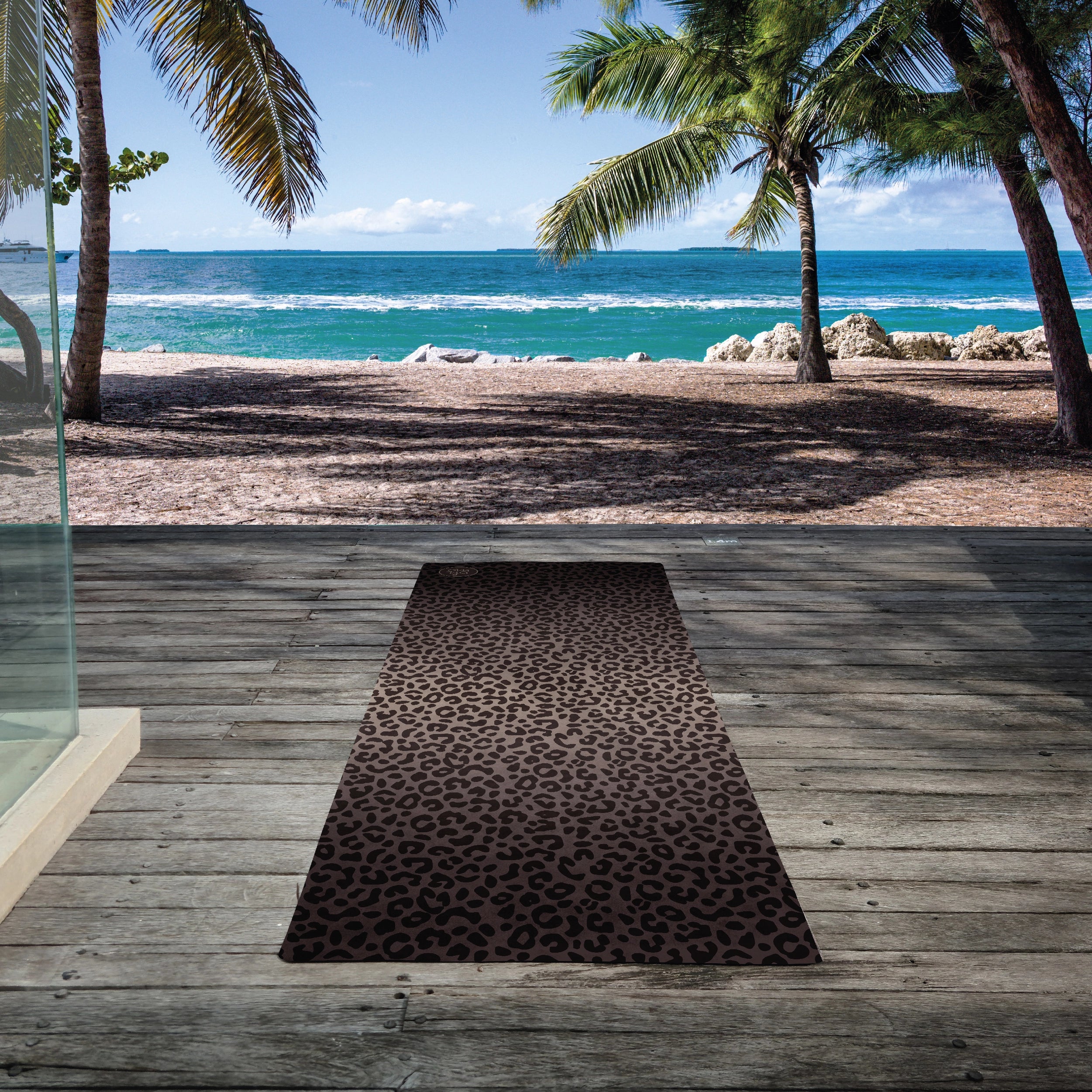 Sensual Flow Travel Yoga Mat - Deep Wild