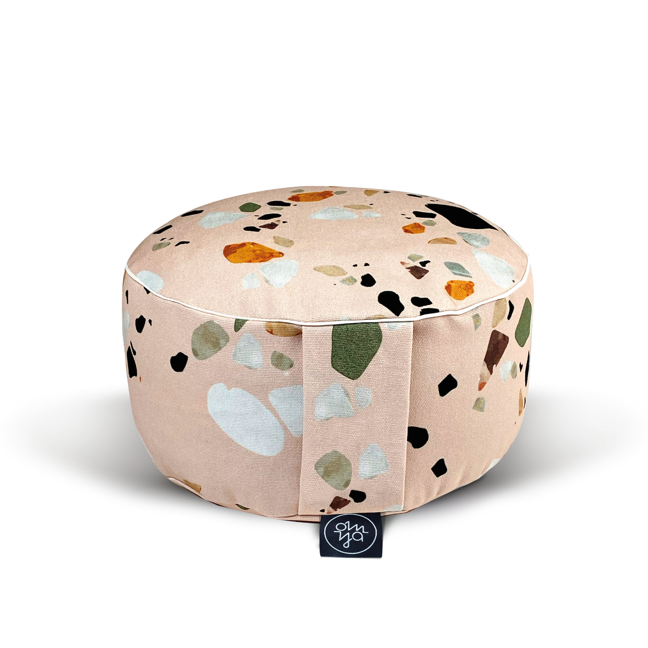 Design yoga cushion - Rosé Terrazzo