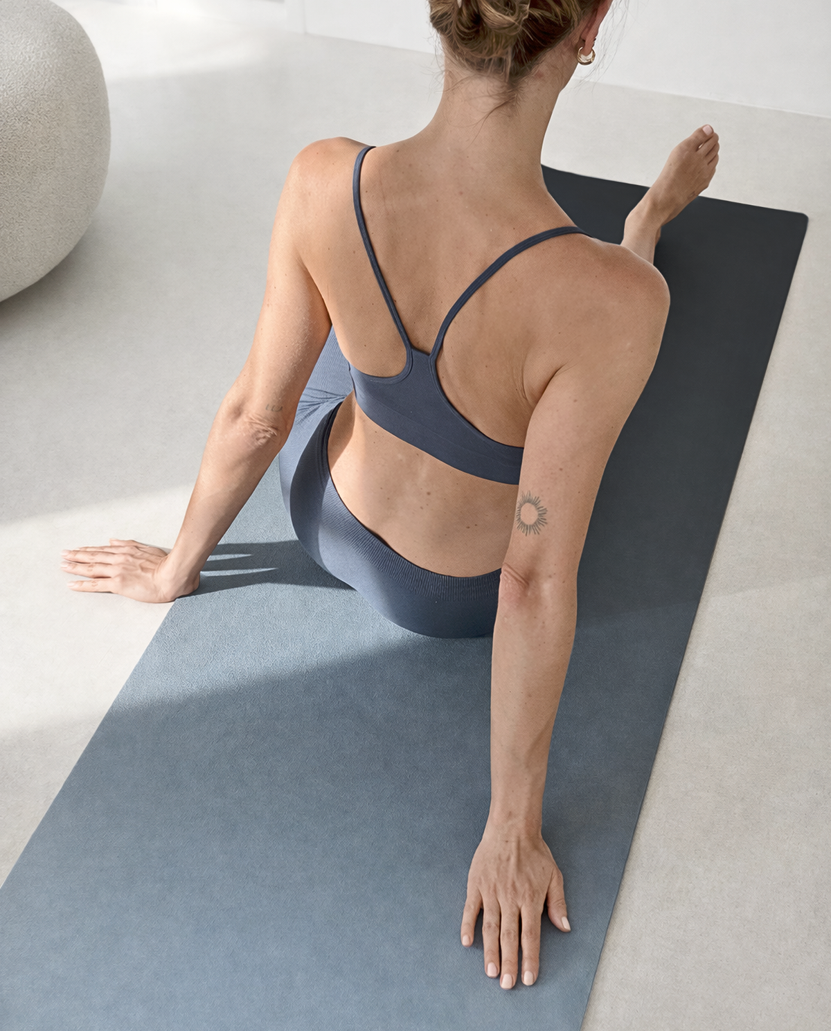 Tapis de yoga confort Sensual Flow - Basalt Lagoon