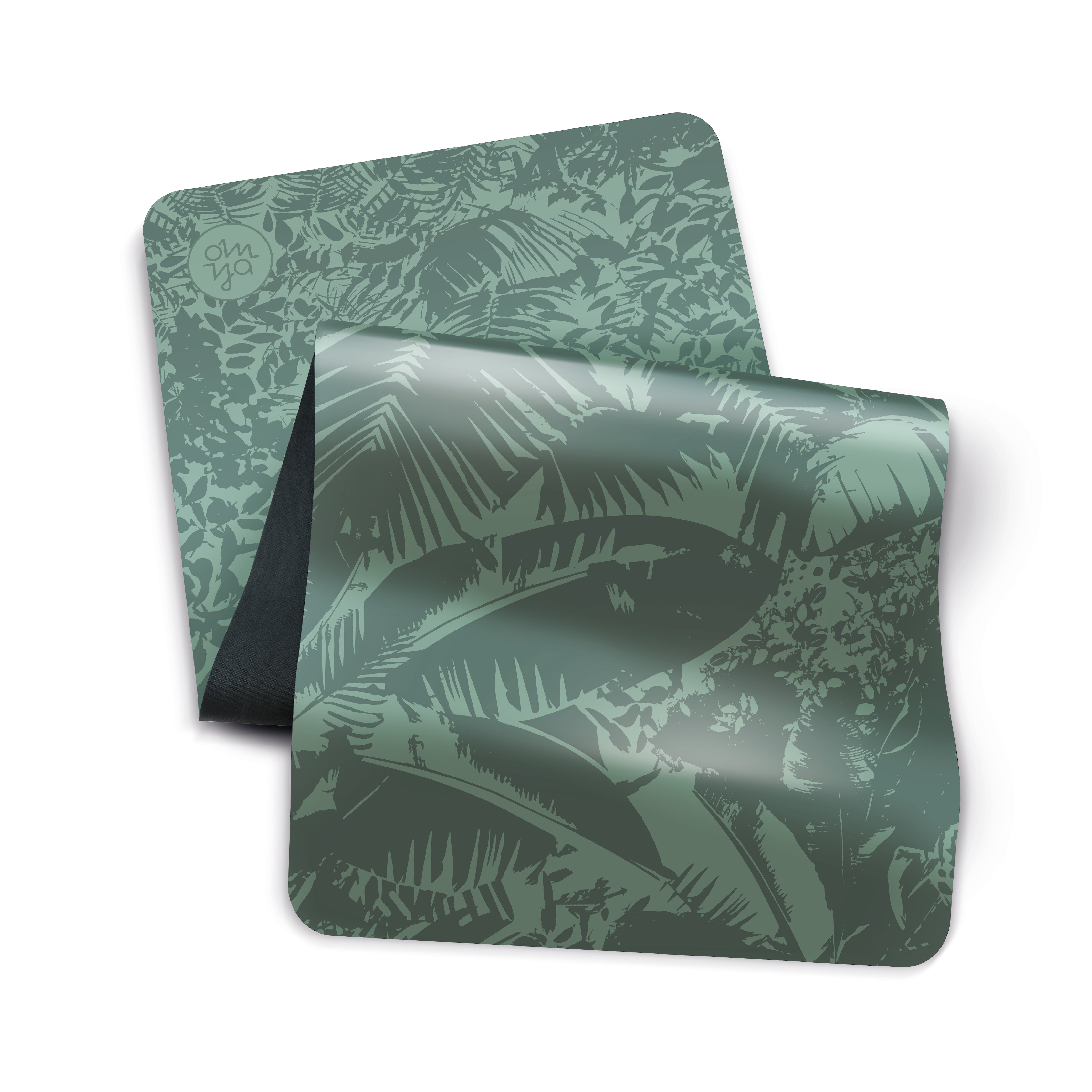 Advanced Grip Yoga Mat - Green Botanic