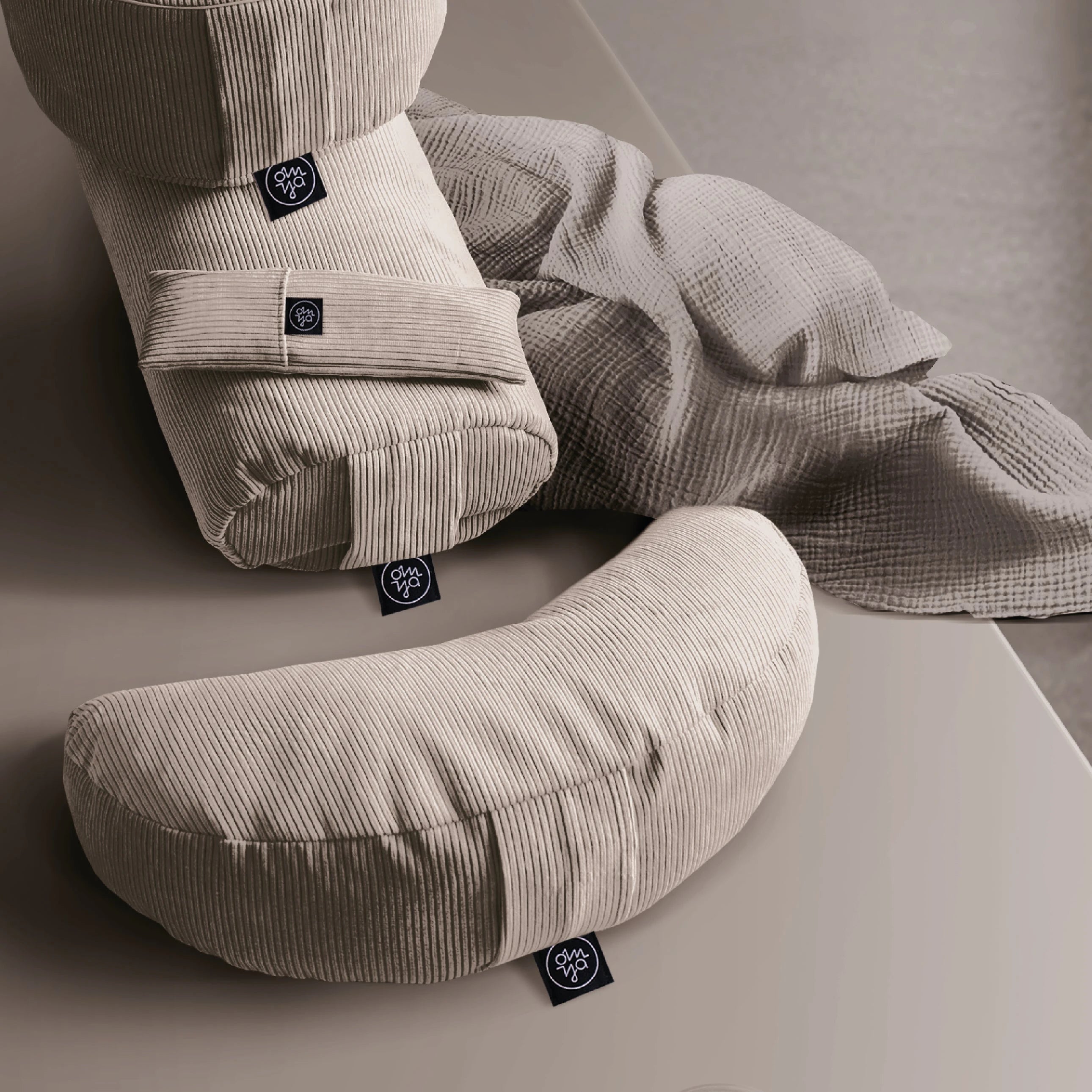 Shavasana Blanket - Dune Muslin