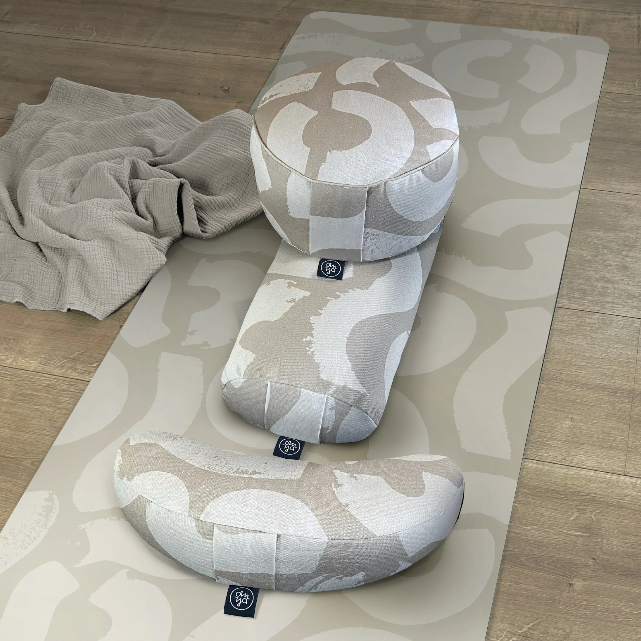 Design Yoga Half Moon Cushion - Art of Living