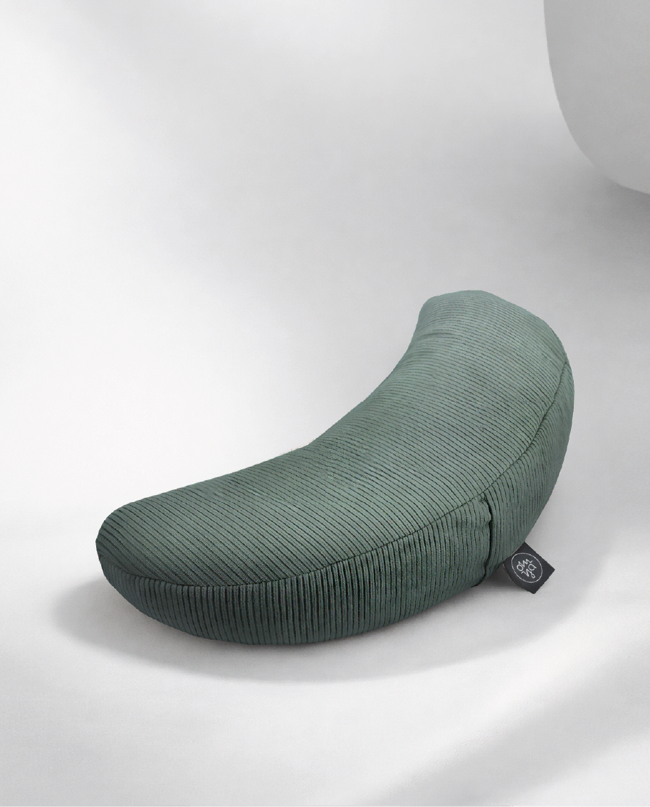 Design Yoga Halbmond Kissen - Forest Cord
